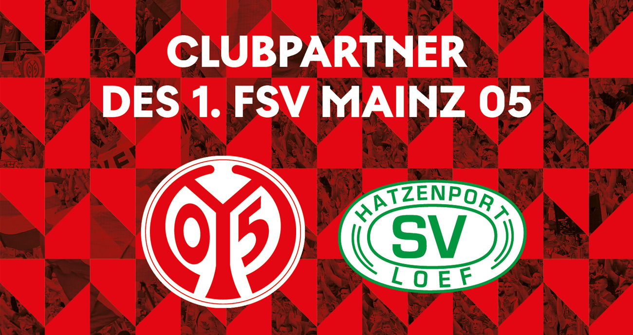 Fußball-Bundesligist 1. FSV Mainz 05 ist Clubpartner von SV Hatzenport-Löf